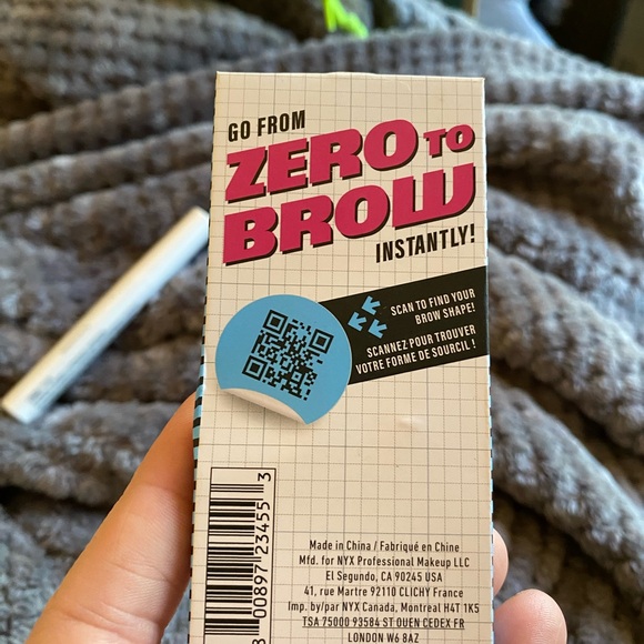 NYX Zero to Brow Stencils & Control Freak Gel, NIB, Brow Set - Picture 6 of 11